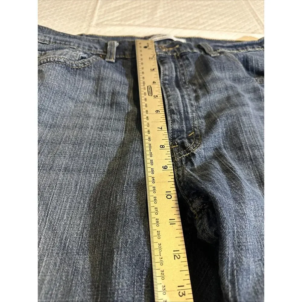 Levi's Jeans Men's Relaxed Fit 36x30 Signature Strauss Blue Denim‎ Cotton